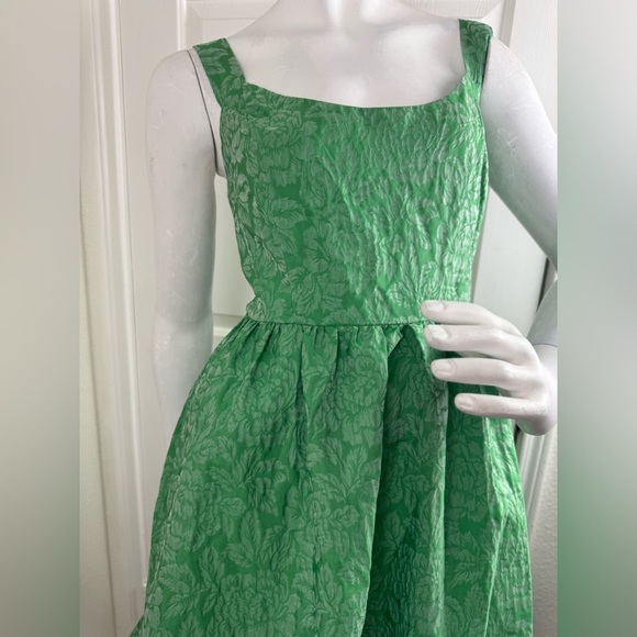 Lulu's Green Tiered Ruffled Midi Sundress Size Medium -#209 - Picture 7 of 16